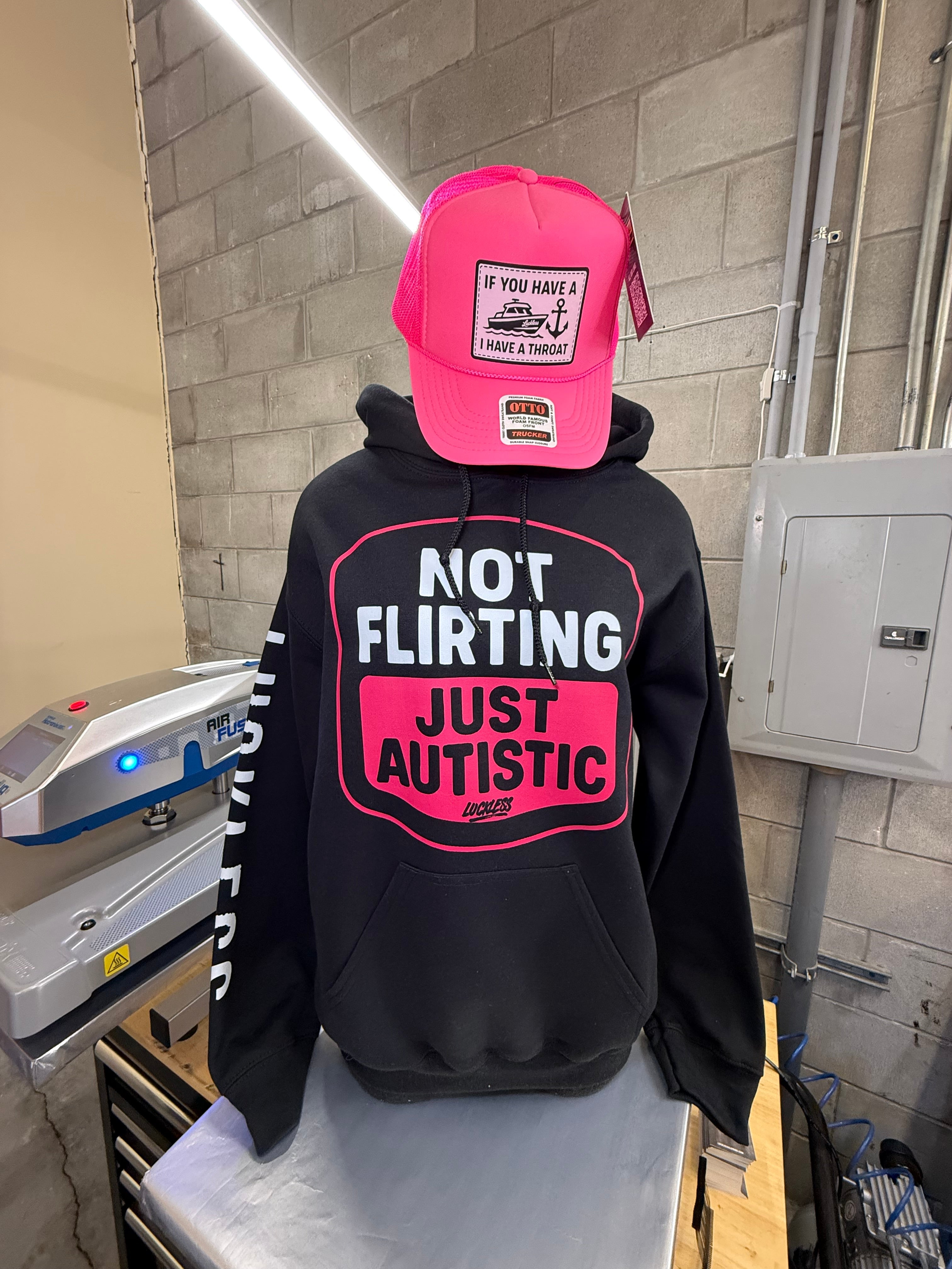 Not Flirting Hoodie