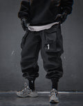 HiP42 Black Techwear Joggers