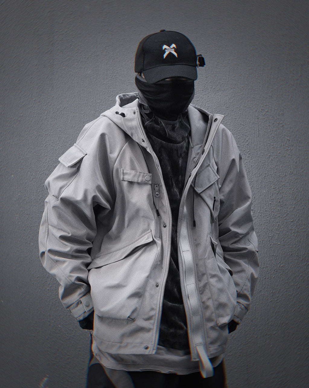 HiJ39 Grey Retaliation Jacket