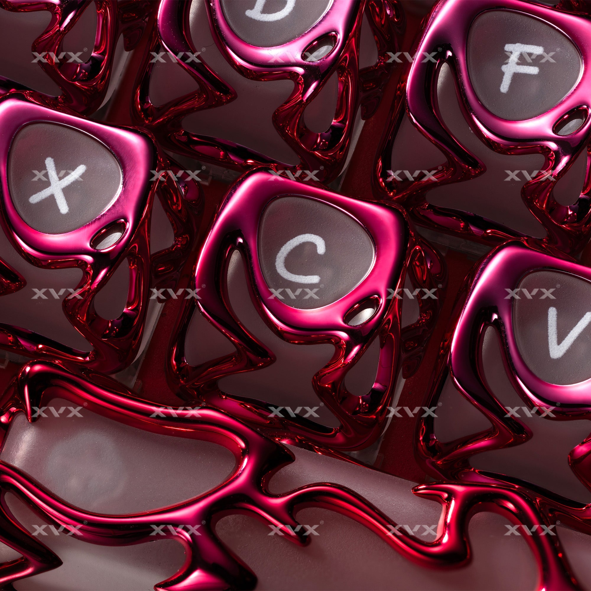 XVX Venom Themed ABS+PC Keycap Set