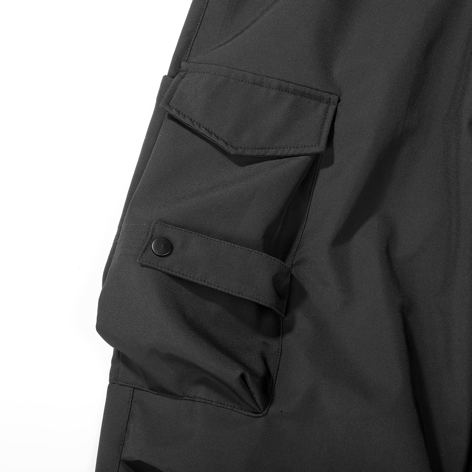 HiP42 Black Techwear Joggers