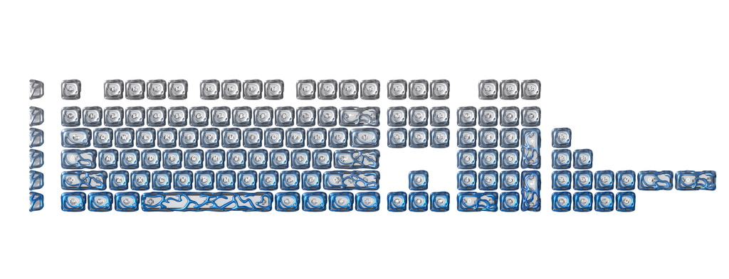 XVX Venom Themed ABS+PC Keycap Set