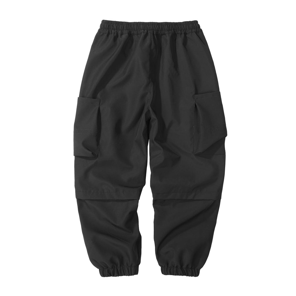 HiP42 Black Techwear Joggers