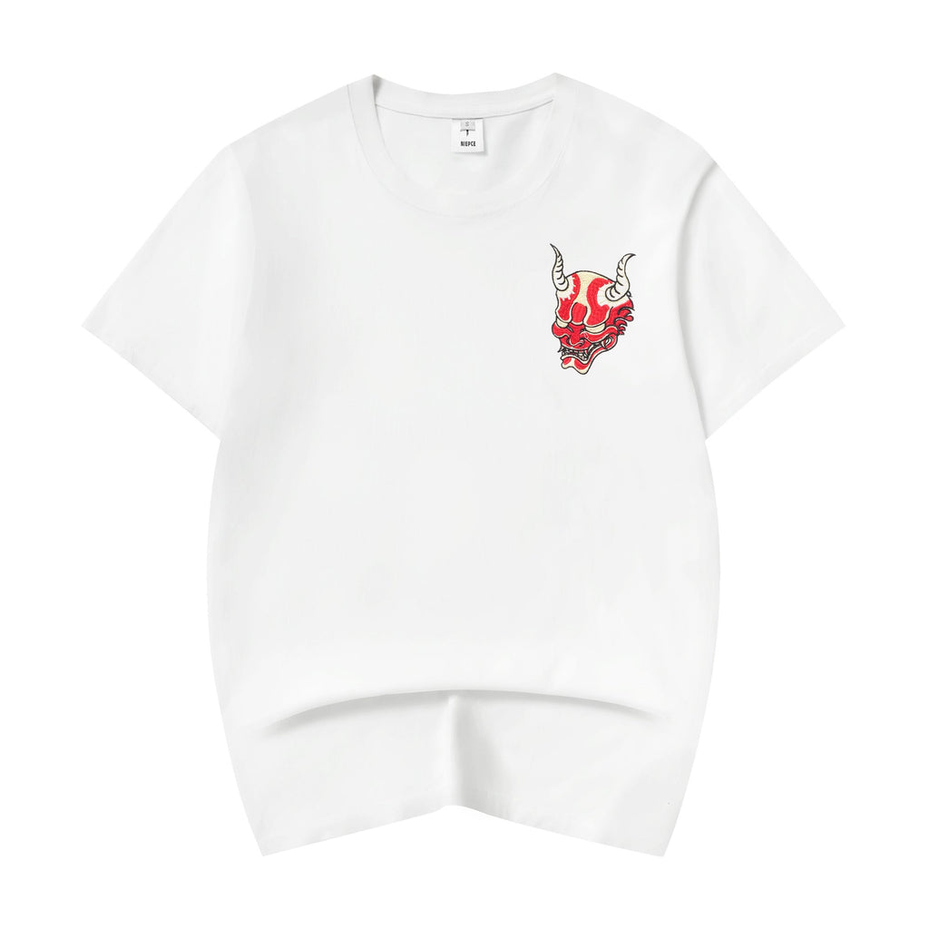 KH772 Red Demon Embroidered Tee