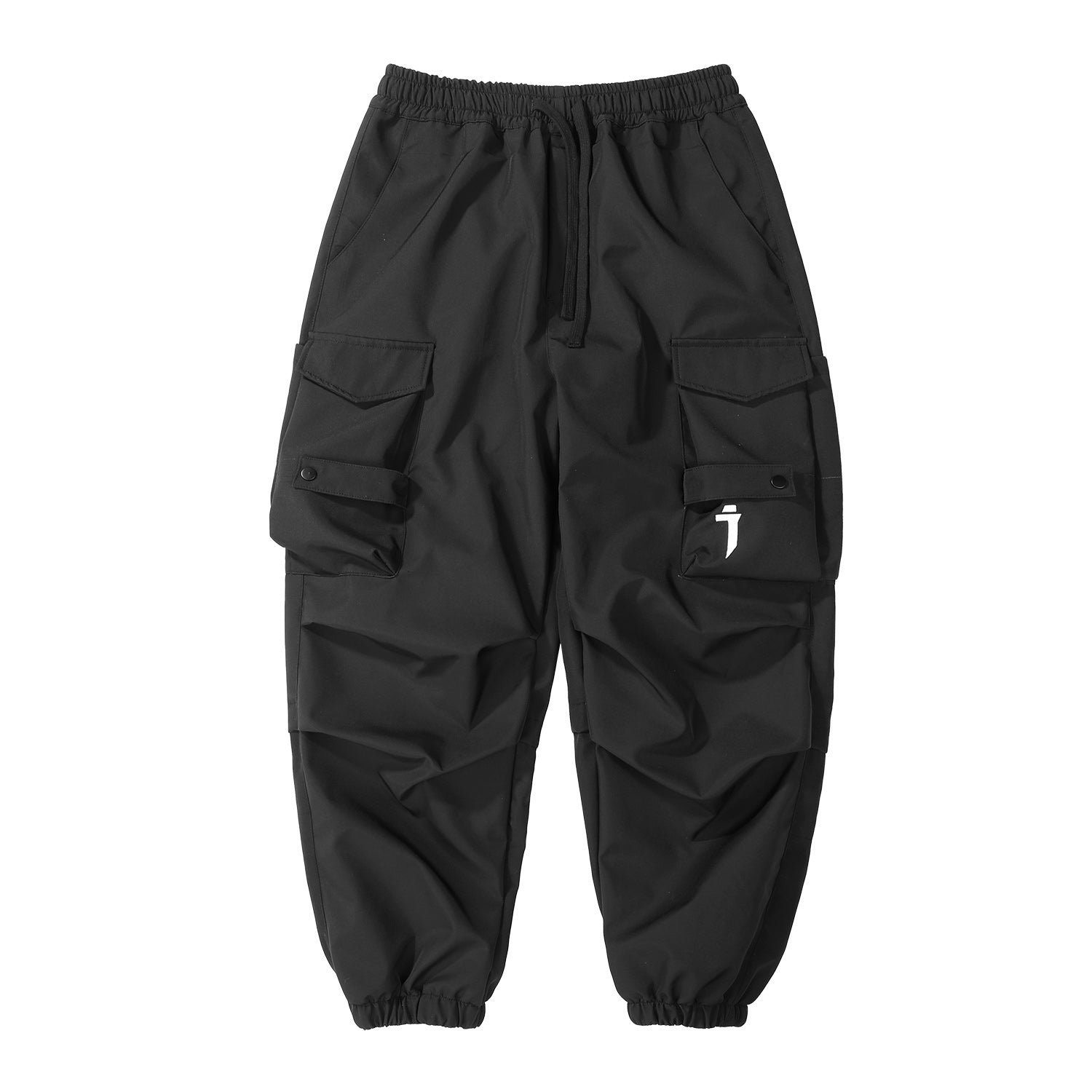 HiP42 Black Techwear Joggers