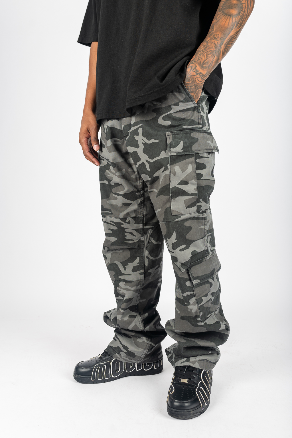 Vintage Cargo Fatigue Pants