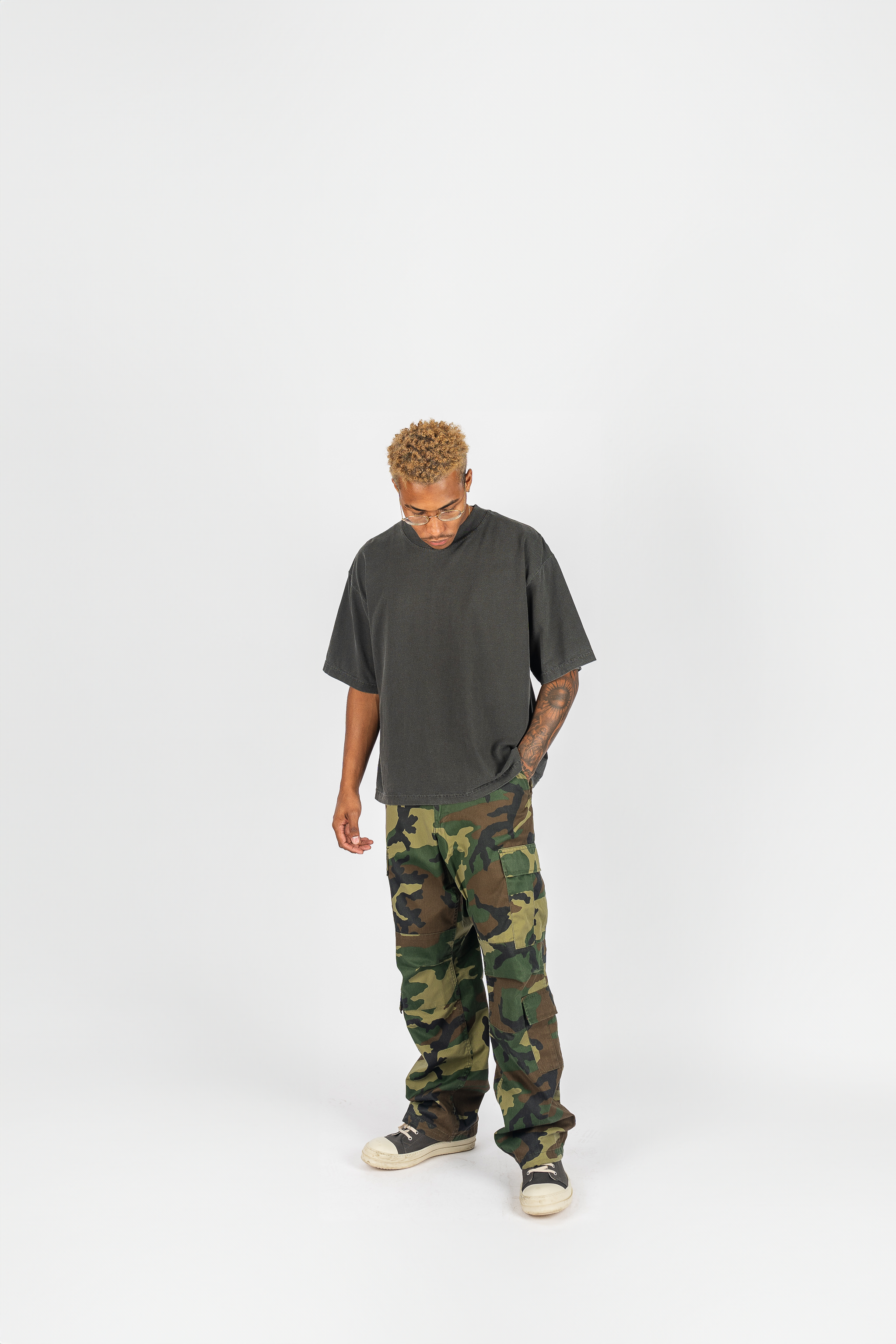 Vintage Cargo Fatigue Pants