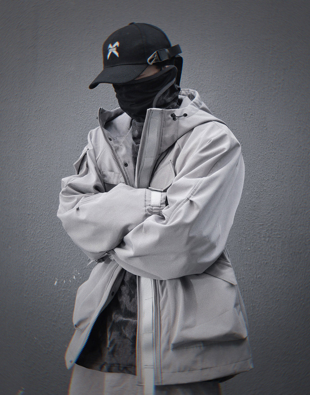 HiJ39 Grey Retaliation Jacket