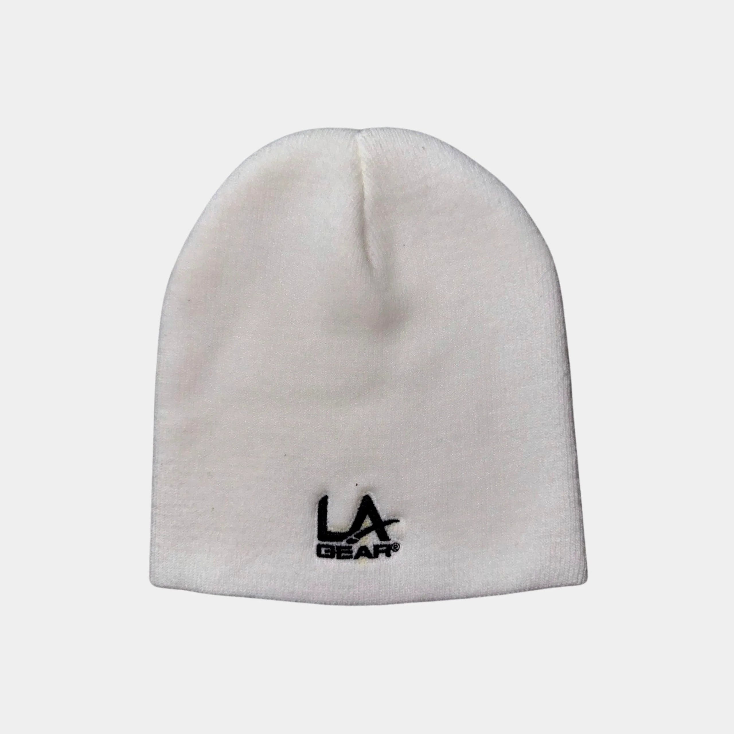 LA Gear Embroidered Beanie | Off-White